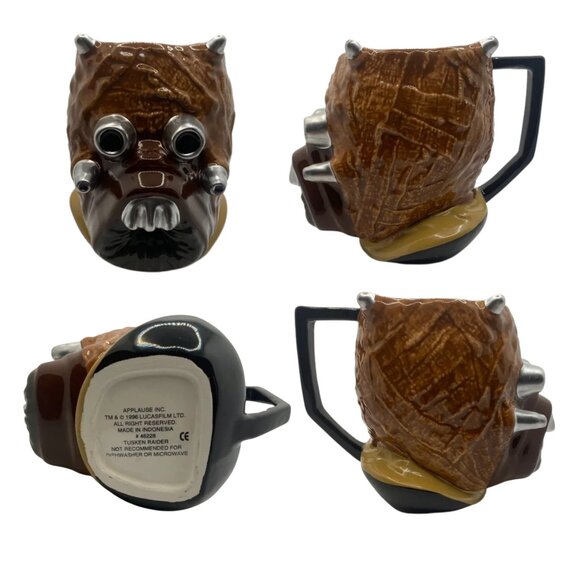 Star Wars Mug, Tusken Raider Figural Mug by Applause - Picture 1 of 7